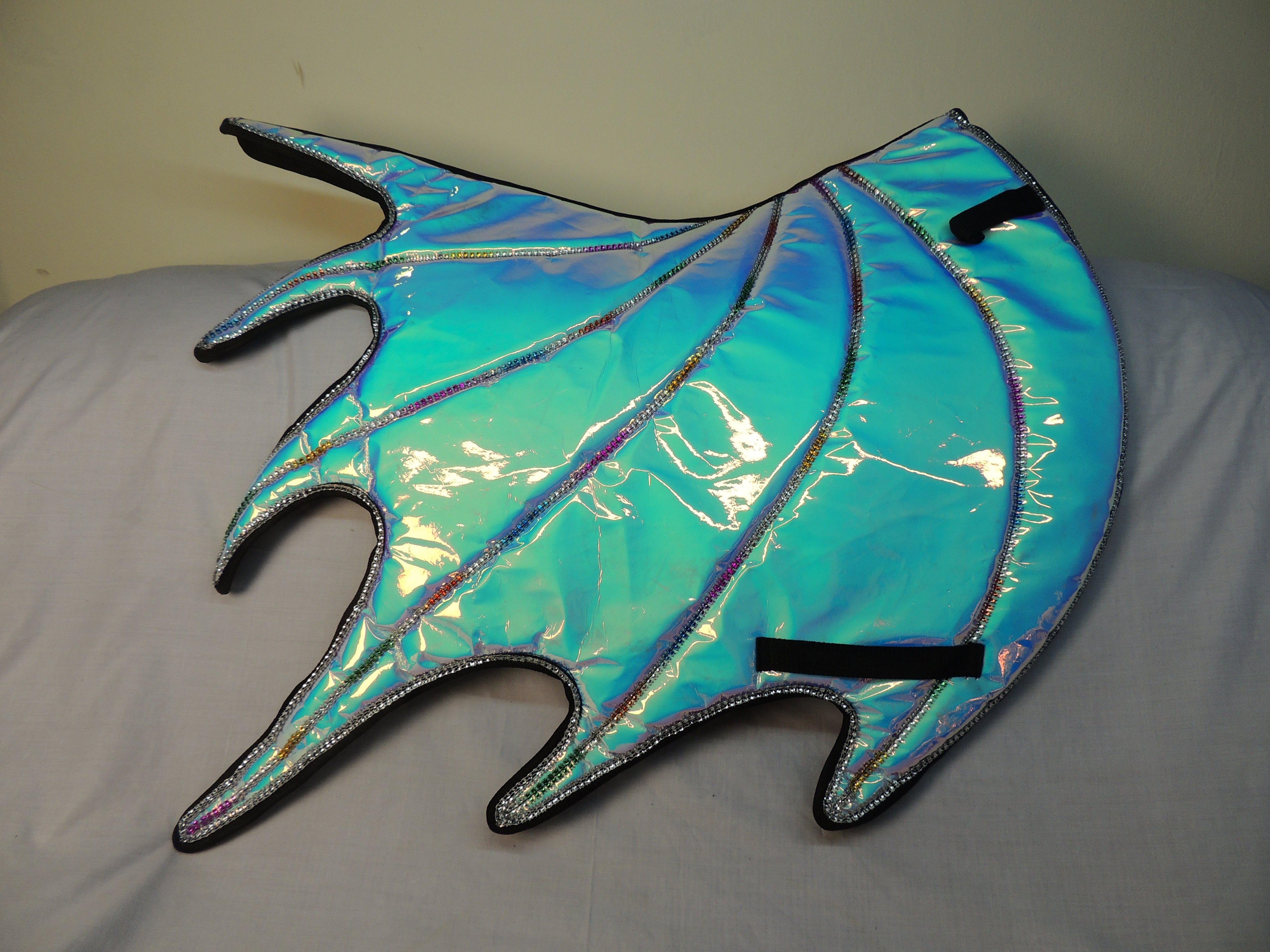 Dragon Horse Saddle Pad, Ear Bonnet & Horse Boot Set, Breathable, Shock Absorbing Equestrian Gear