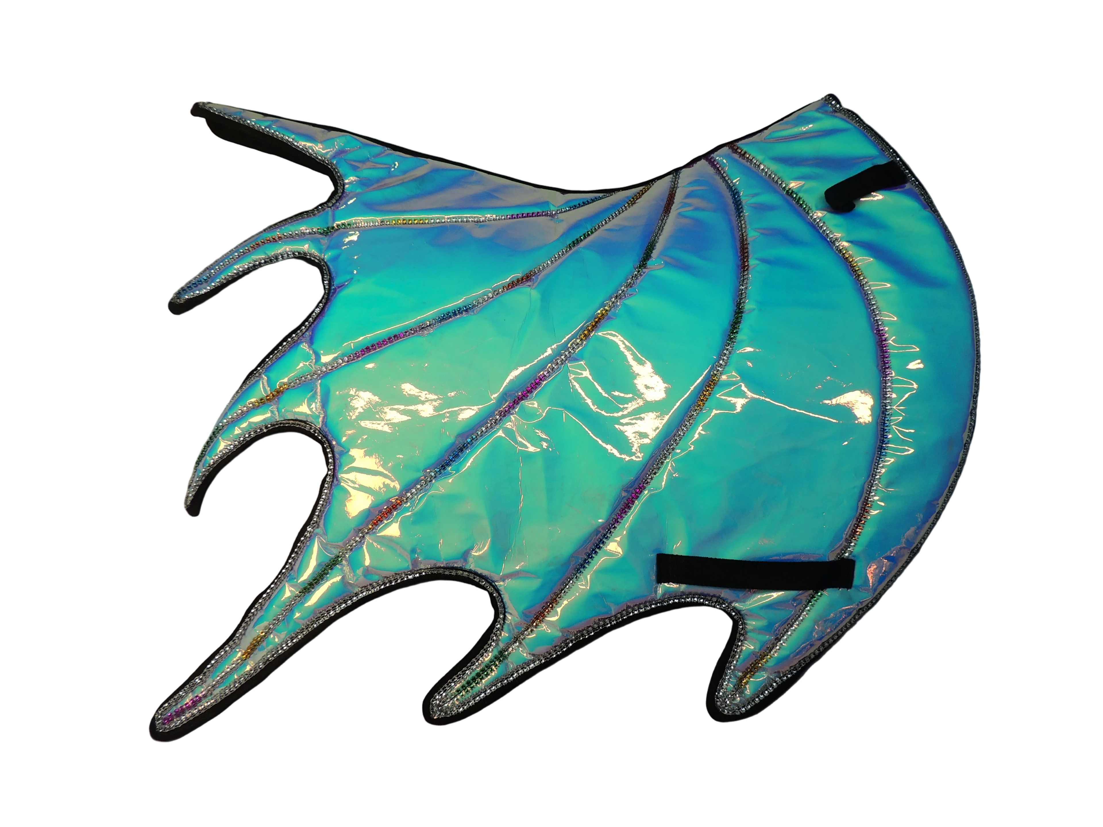 Dragon Horse Saddle Pad, Ear Bonnet & Horse Boot Set, Breathable, Shock Absorbing Equestrian Gear