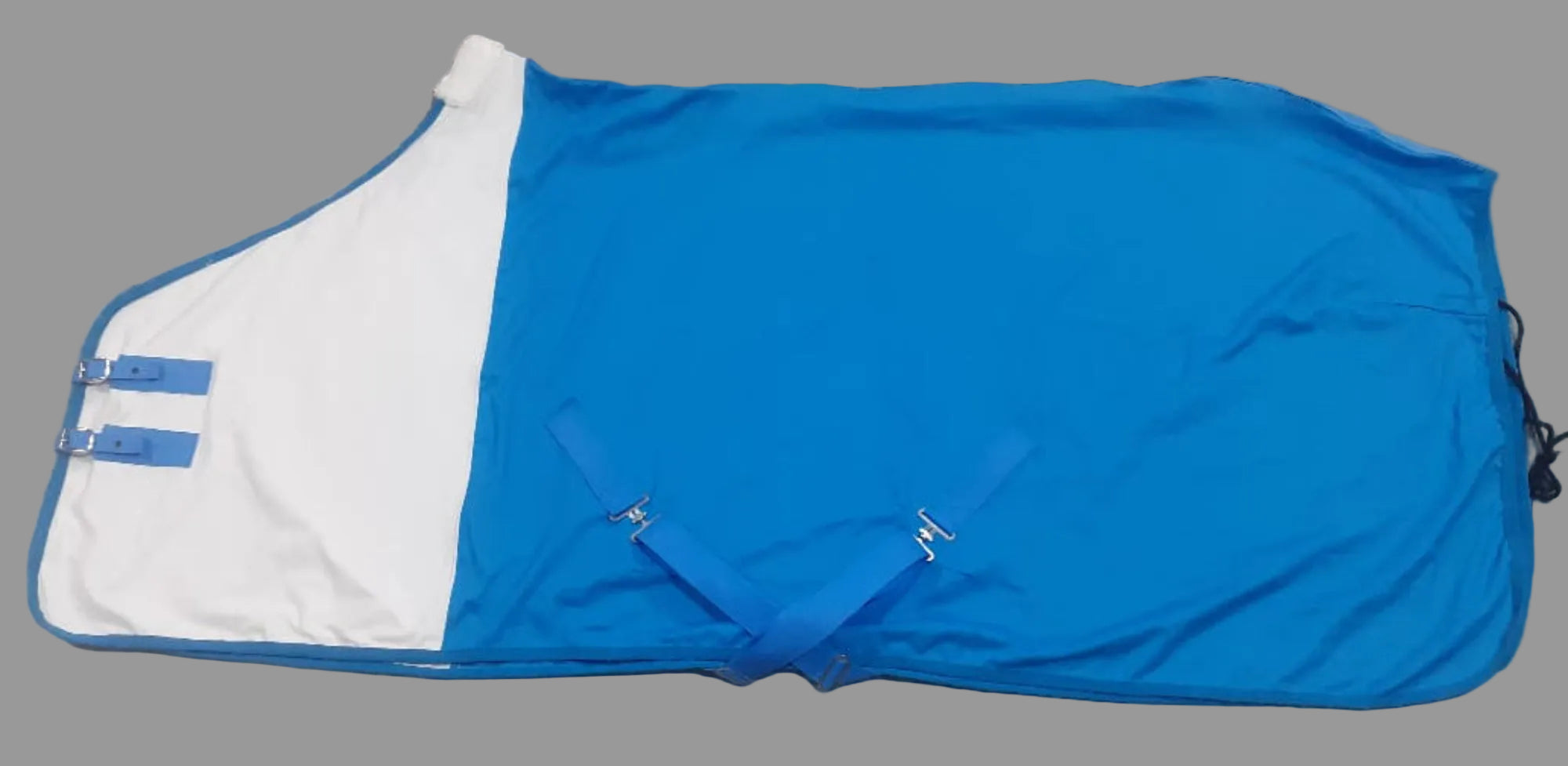 Premium Quality Horse Rug White and Blue Color