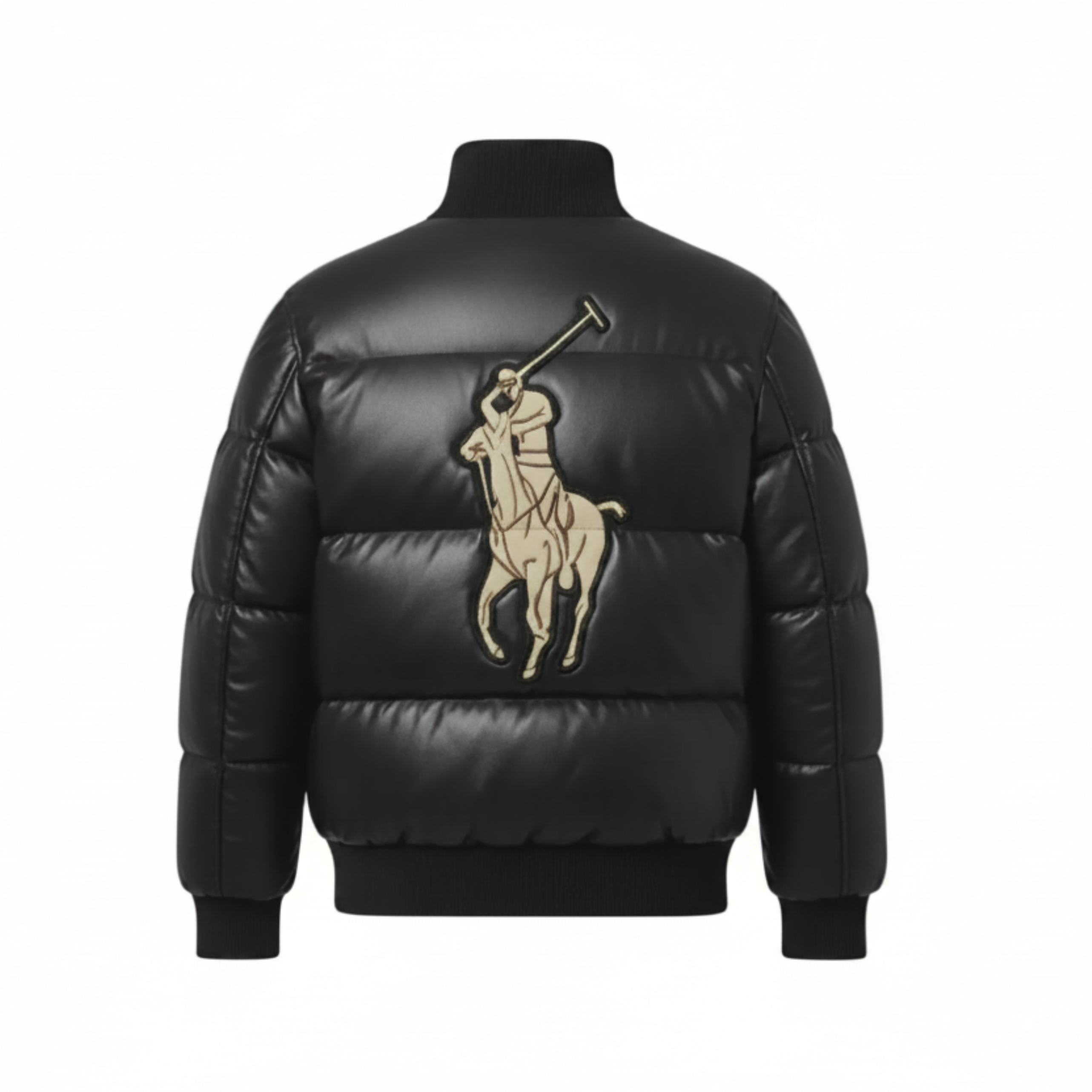 Leather Varsity style Genuine Leather Jacket